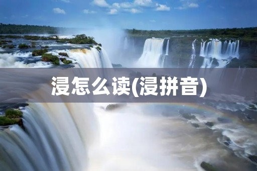 浸怎么读(浸拼音)