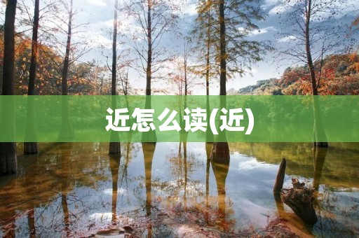 近怎么读(近) 近怎么读(近)