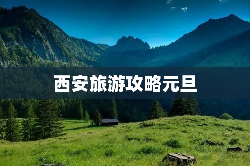 西安旅游攻略元旦