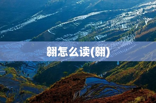 翱怎么读(翱)