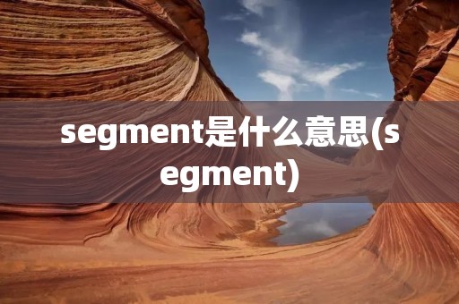 segment是什么意思(segment)