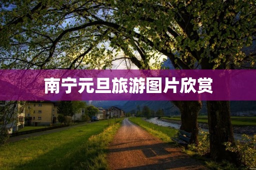 南宁元旦旅游图片欣赏
