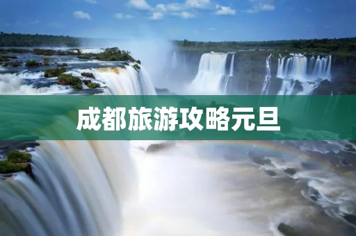 成都旅游攻略元旦