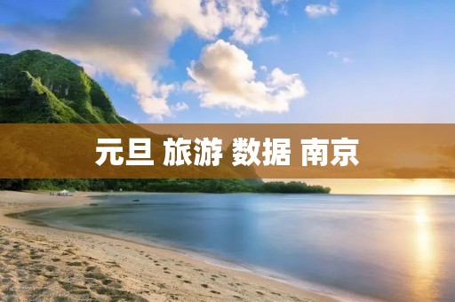 元旦 旅游 数据 南京