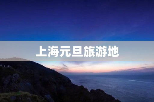 上海元旦旅游地