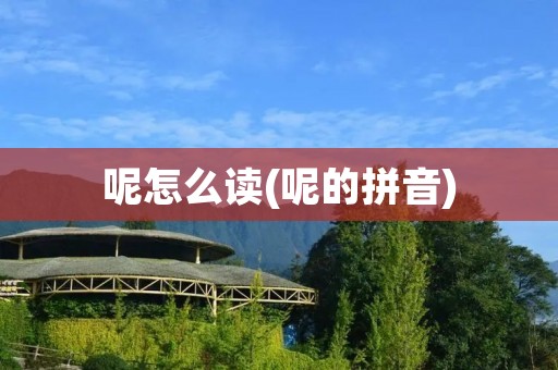 呢怎么读(呢的拼音)