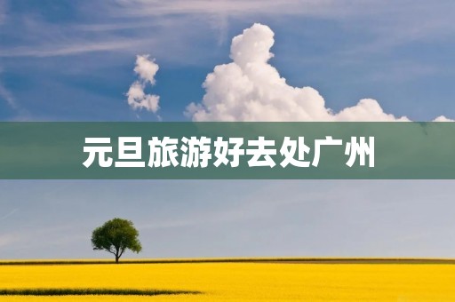 元旦旅游好去处广州 元旦旅游好去处广州