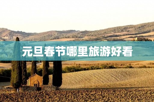 元旦春节哪里旅游好看