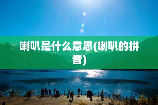 喇叭是什么意思(喇叭的拼音)