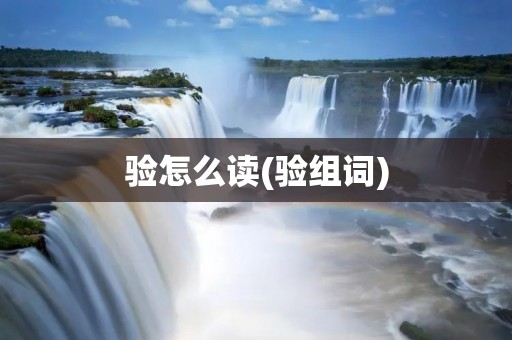 验怎么读(验组词)