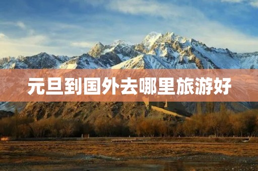 元旦到国外去哪里旅游好