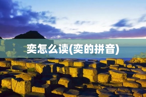 奕怎么读(奕的拼音)