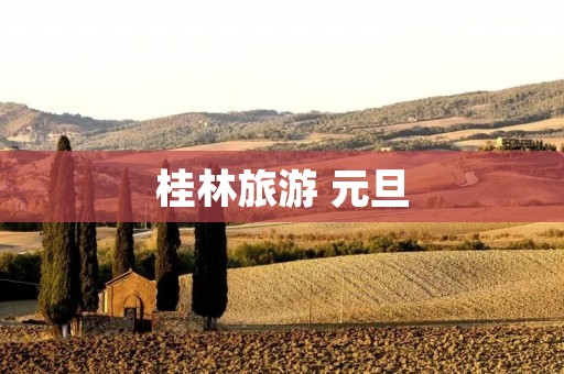 桂林旅游 元旦