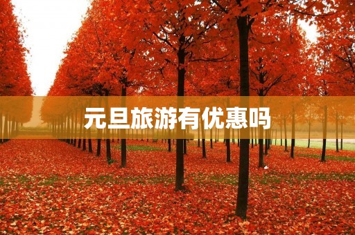 元旦旅游有优惠吗