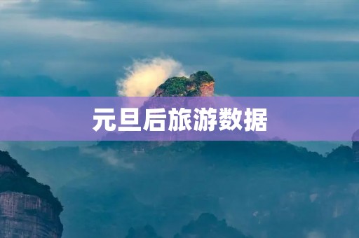 元旦后旅游数据