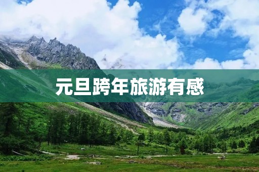 元旦跨年旅游有感