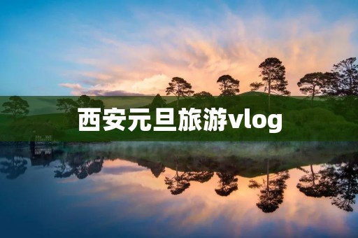 西安元旦旅游vlog