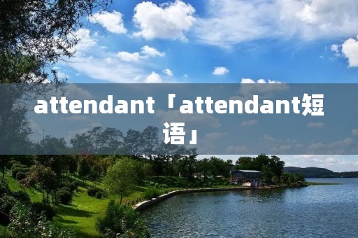 attendant「attendant短语」
