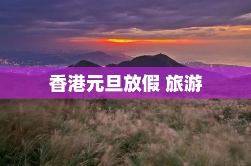 香港元旦放假 旅游