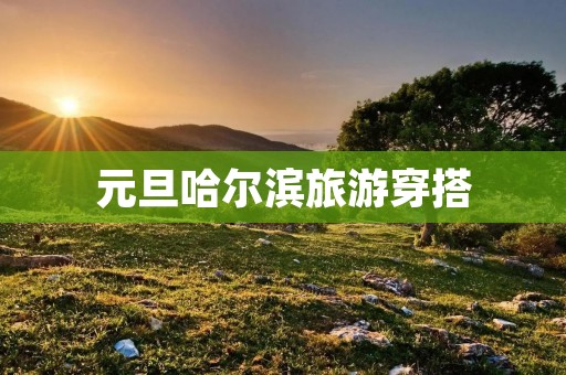元旦哈尔滨旅游穿搭