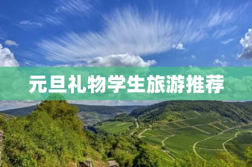 元旦礼物学生旅游推荐