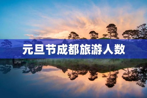 元旦节成都旅游人数
