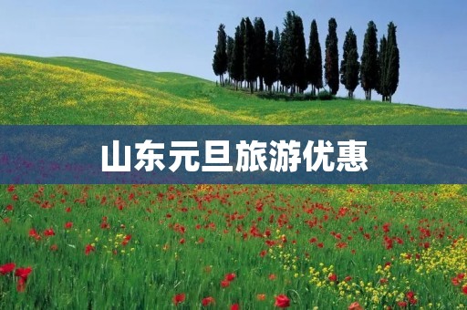 山东元旦旅游优惠