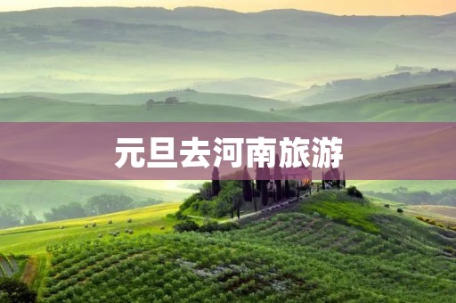 元旦去河南旅游