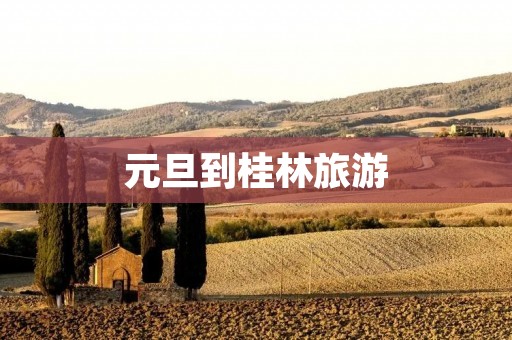 元旦到桂林旅游