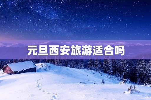 元旦西安旅游适合吗