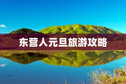 东营人元旦旅游攻略