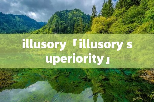 illusory「illusory superiority」