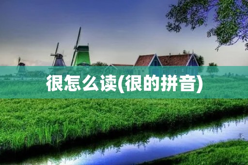 很怎么读(很的拼音)