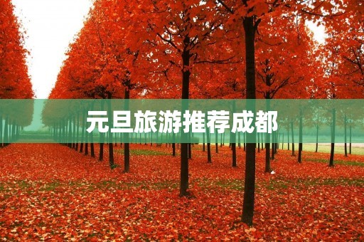 元旦旅游推荐成都
