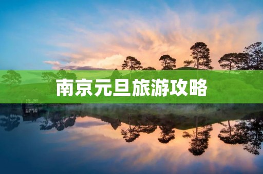 南京元旦旅游攻略