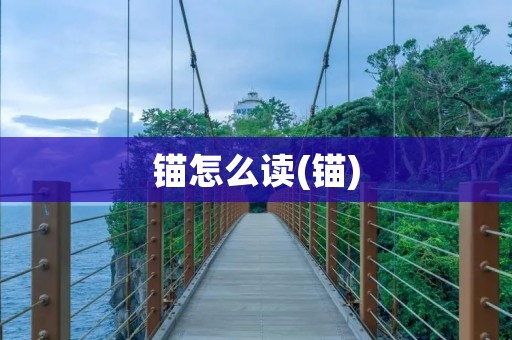 锚怎么读(锚)