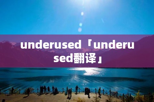 underused「underused翻译」