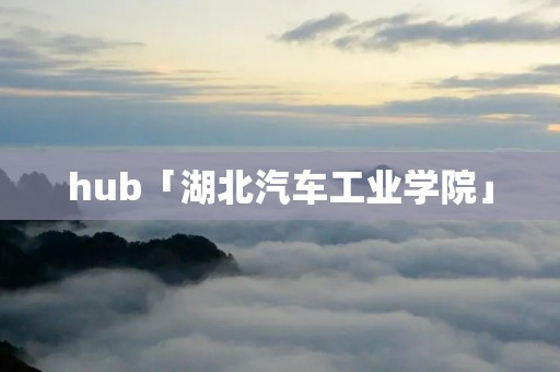 hub「湖北汽车工业学院」