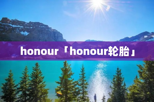 honour「honour轮胎」