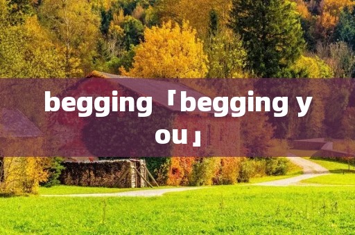 begging「begging you」