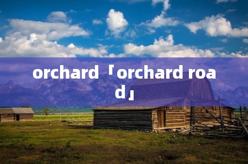 orchard「orchard road」