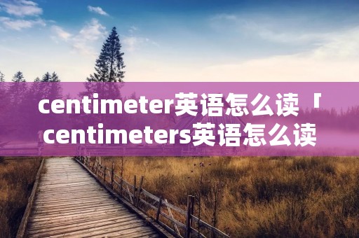 centimeter英语怎么读「centimeters英语怎么读音」 centimeter英语怎么读「centimeters英语怎么读音」