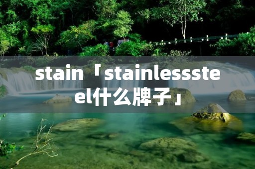 stain「stainlesssteel什么牌子」
