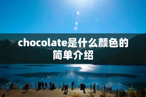 chocolate是什么颜色的简单介绍 chocolate是什么颜色的简单介绍