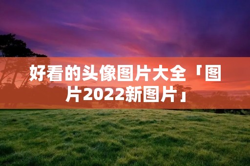 好看的头像图片大全「图片2022新图片」 好看的头像图片大全「图片2022新图片」