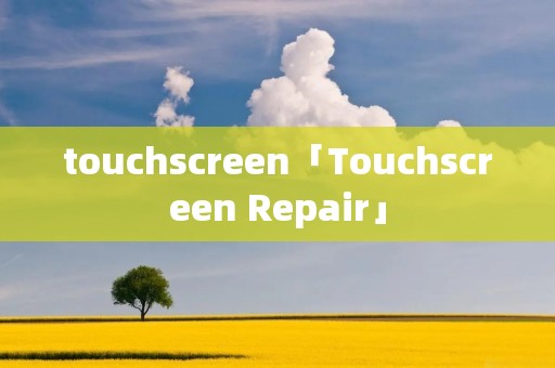touchscreen「Touchscreen Repair」