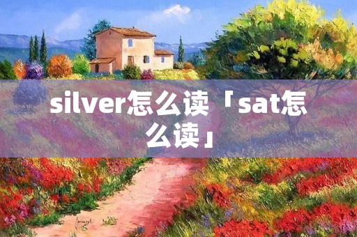 silver怎么读「sat怎么读」