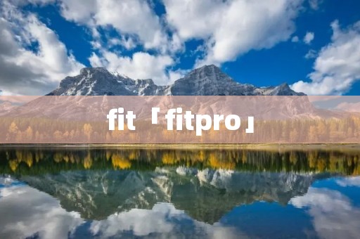 fit「fitpro」