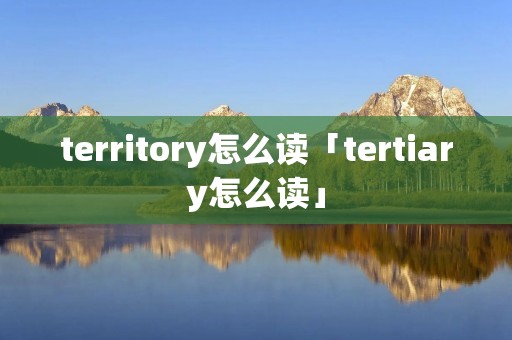 territory怎么读「tertiary怎么读」