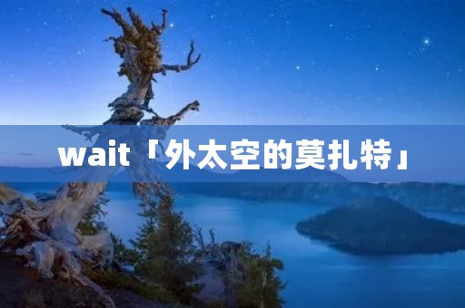wait「外太空的莫扎特」